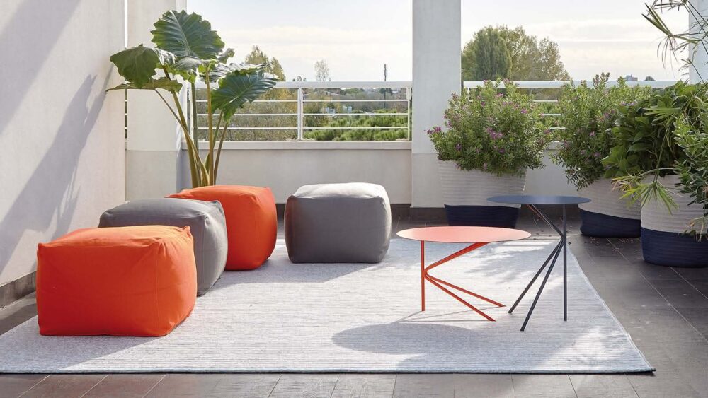 ARCHIMEDE pouf carré d'intérieur/extérieur – Image 6