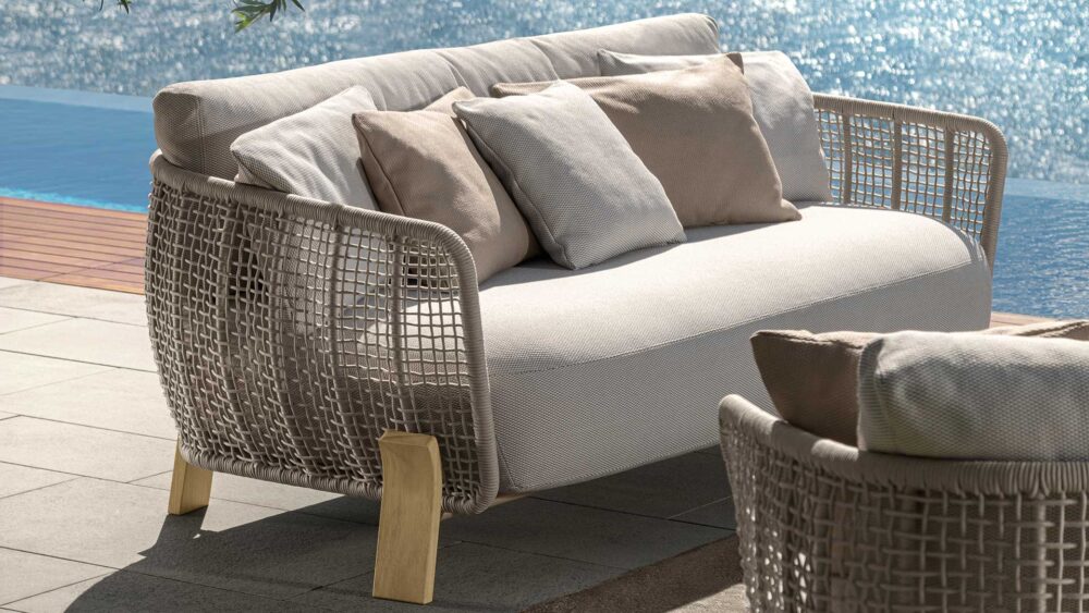 Argo Wood Love Seat canapé pour l'extérieur - Imagen 2
