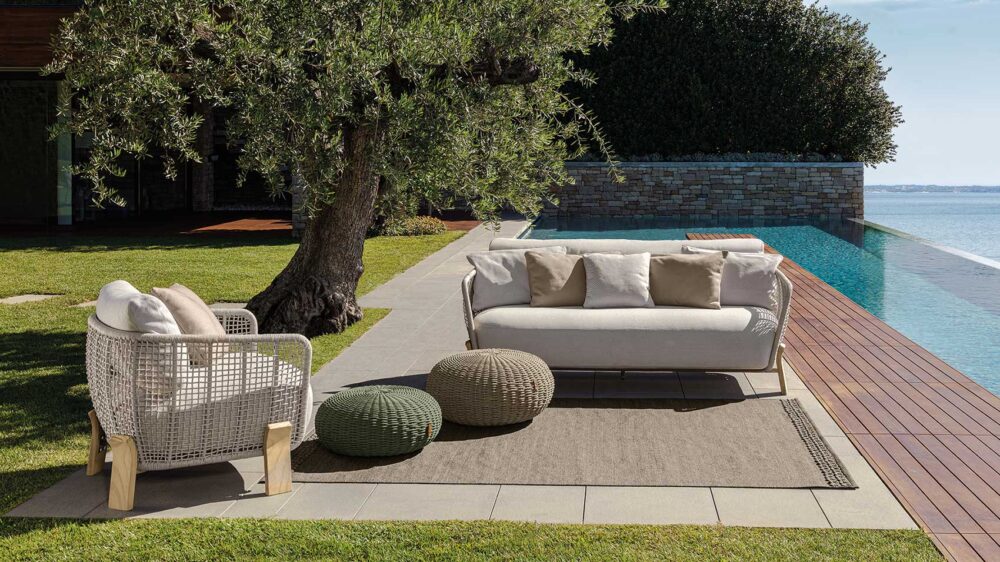 Argo Wood Love Seat canapé pour l'extérieur - Imagen 3