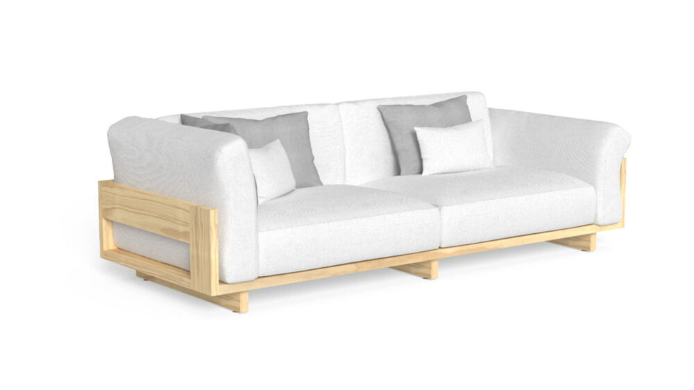 Argo Wood canapé 3 places pour l'extérieur – Bild 7