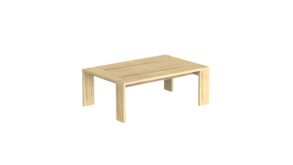 Argo Wood table basse pour l'extérieur – Image 3