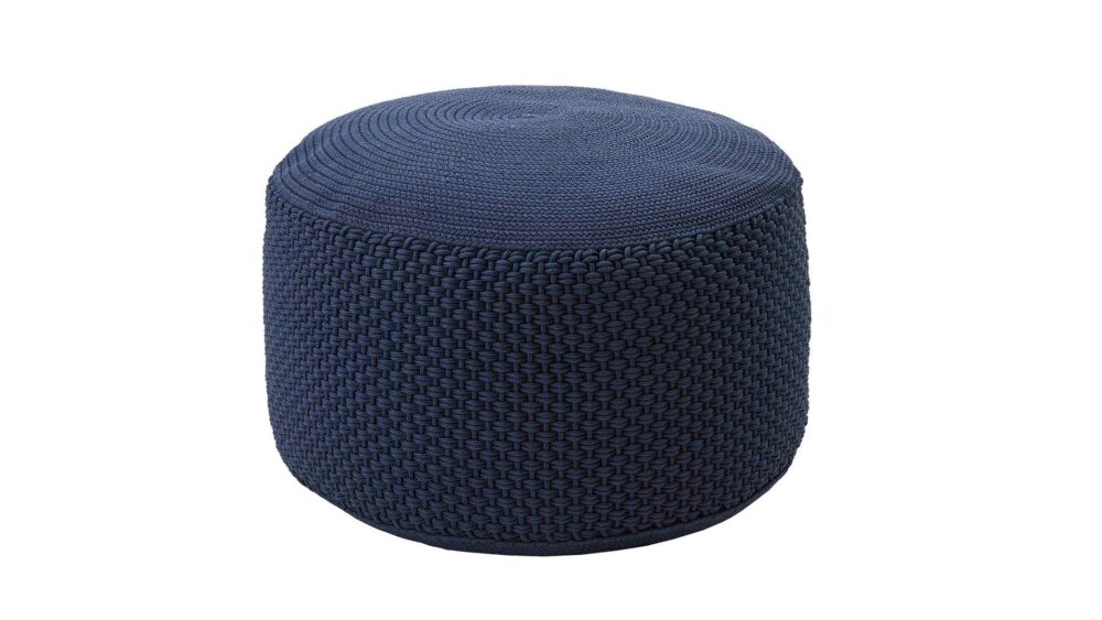 BERENICE pouf rond d'intérieur extérieur – Image 8