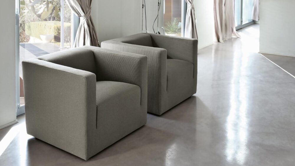 BLO Fauteuil en cuir ou en tissu – Image 3