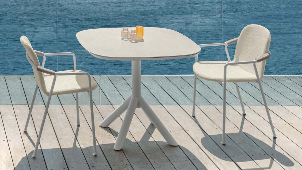 CORAL CHAISE DE SALLE À MANGER POUR L'EXTÉRIEUR – Image 2