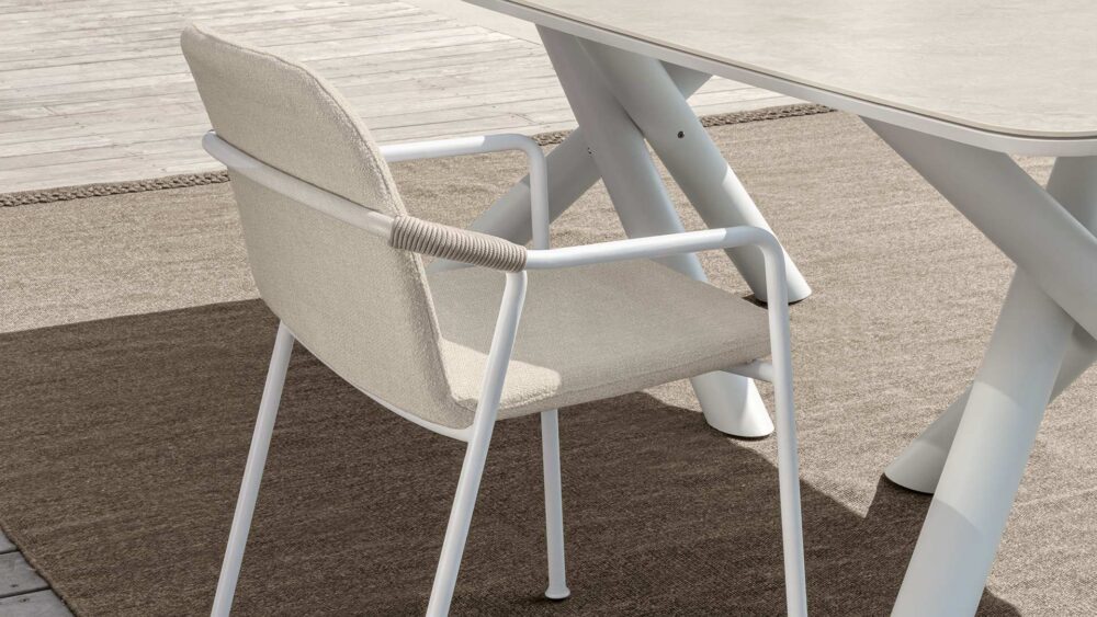 CORAL CHAISE DE SALLE À MANGER POUR L'EXTÉRIEUR – Image 3
