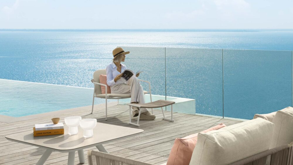 CORAL FAUTEUIL POUR L'EXTÉRIEUR – Bild 2