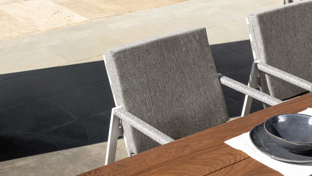 COTTAGE CHAISE DE SALLE À MANGER POUR L'EXTÉRIEUR – Image 2
