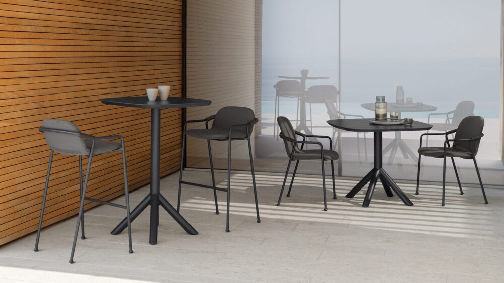 Coral fauteuil de bar pour l'extérieur – Image 4