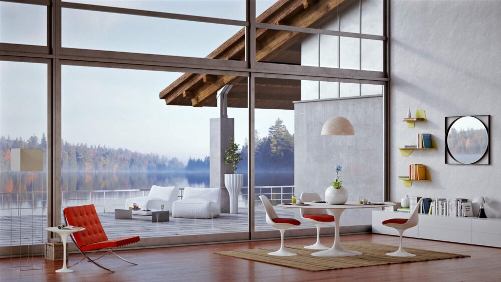 Fauteuil Barcelona en cuir ou en tissu – Image 8