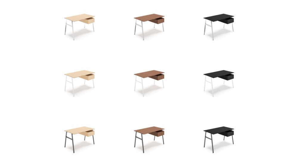 Homework Desk 1 plateau en bois – Image 7
