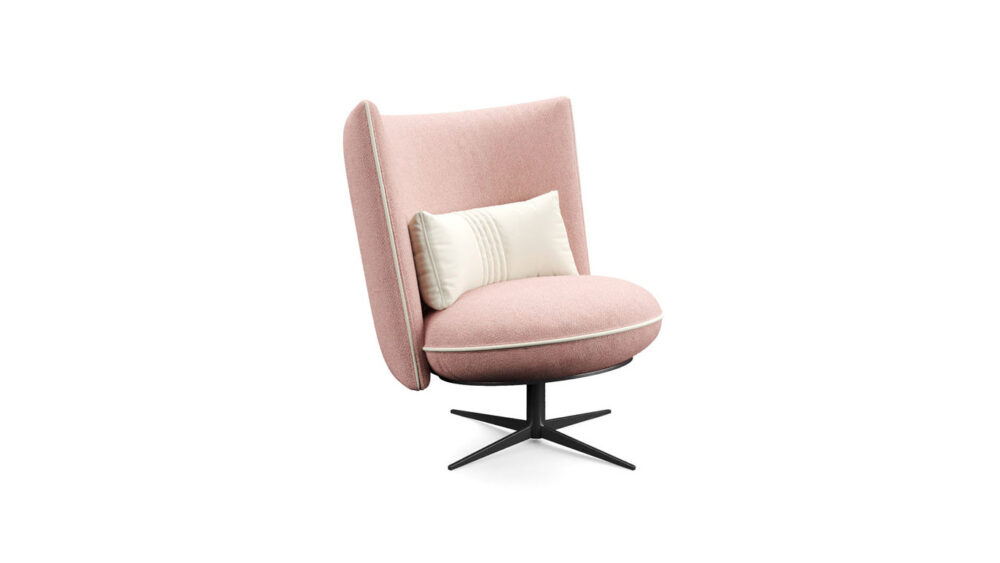Ice Breaker fauteuil pivotant by Liu-Jo Living – Image 2