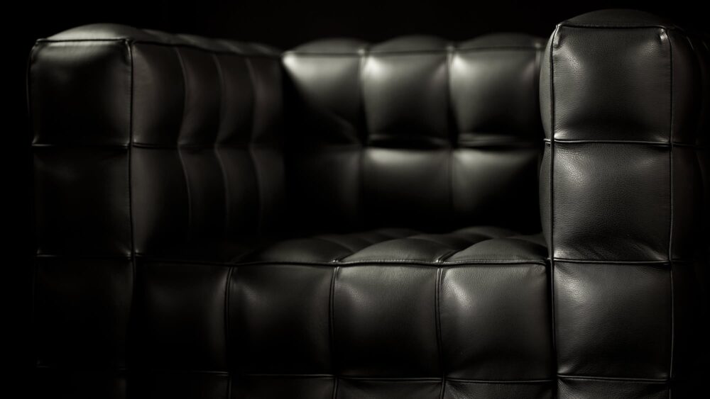 Kubus Fauteuil avec revêtement en cuir – Image 5