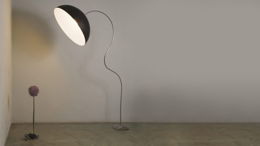 Mezza Luna Piantana Lampe de sol - Imagen 2