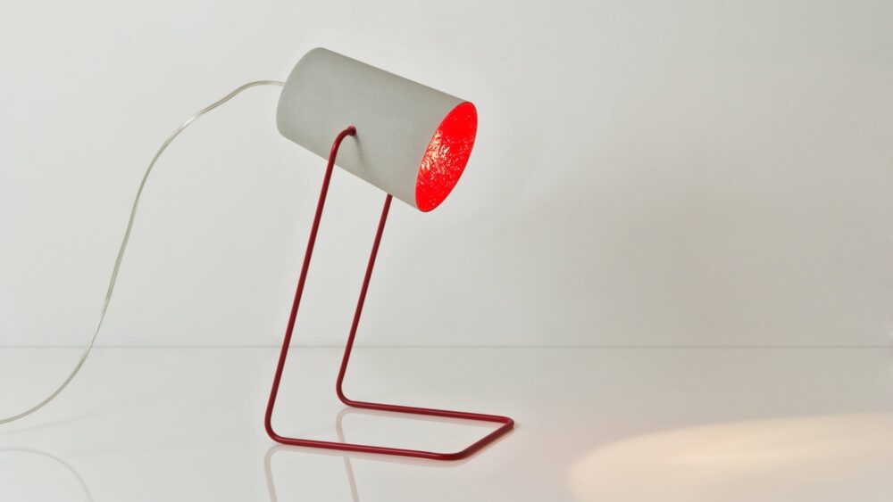 Paint T Cemento Lampe de Table – Image 2