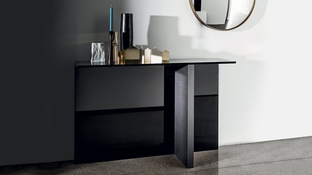 REGOLO Console avec plateau en verre – Image 2