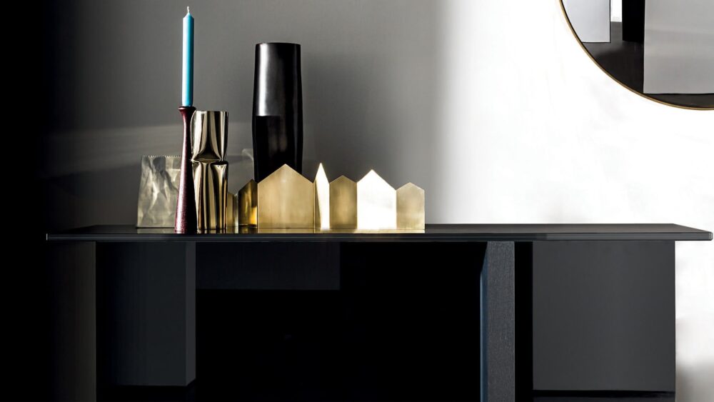 REGOLO Console avec plateau en verre – Image 3