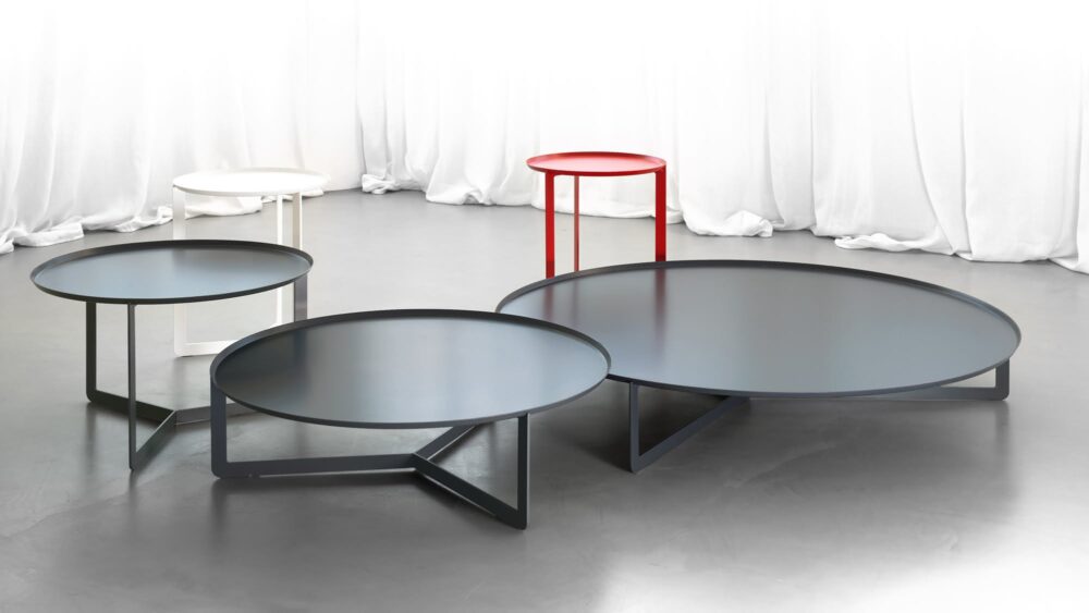 ROUND 2 Table rond en métal – Image 3