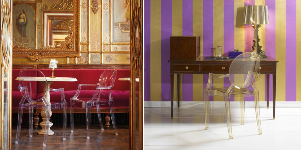 SET 2 Louis Ghost Petit Fauteuil by Kartell – Image 14