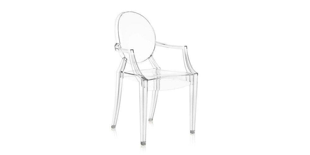 SET 2 Louis Ghost Petit Fauteuil by Kartell – Image 3