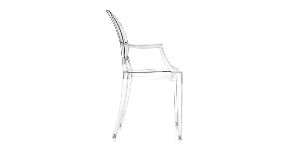 SET 2 Louis Ghost Petit Fauteuil by Kartell – Image 4