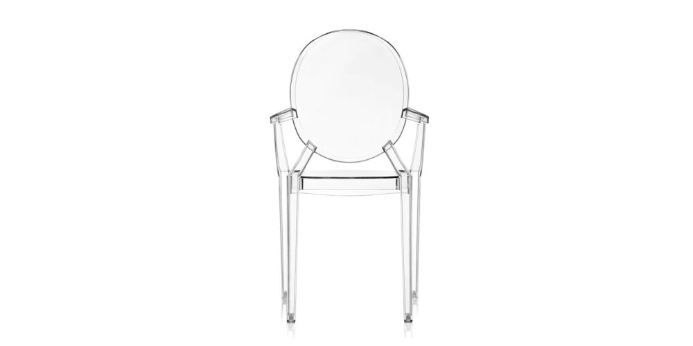 SET 2 Louis Ghost Petit Fauteuil by Kartell – Image 5