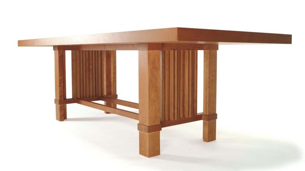 TALIESIN 608 Table rectangulaire en bois – Image 2