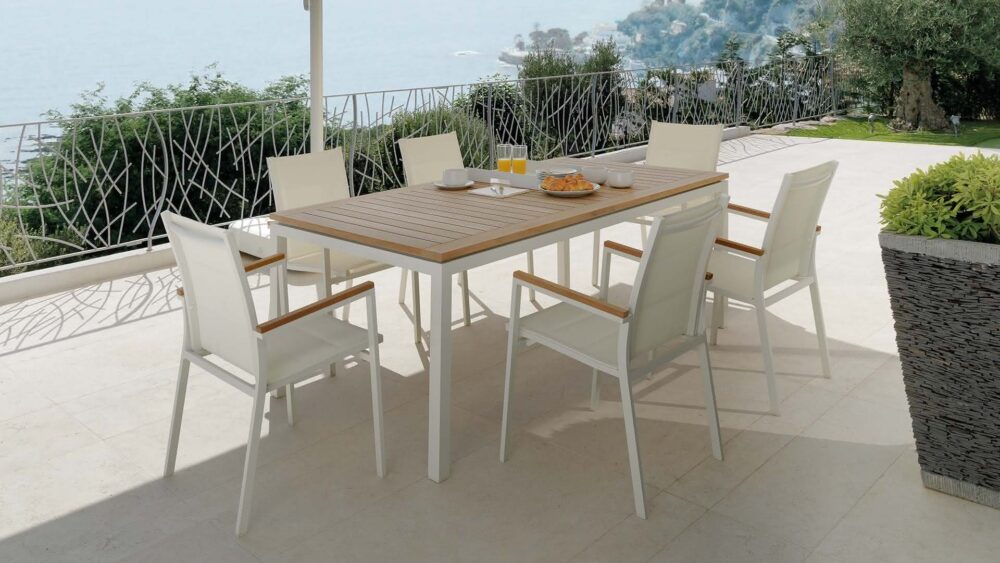 TIMBER Table à manger extensible pour l'extérieur - Imagen 3
