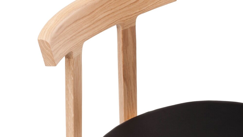 TORII chaise avec coque en bois – Image 7