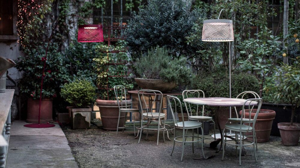 Twiggy Grid lampe de sol pour l'extérieur by Foscarini – Image 2